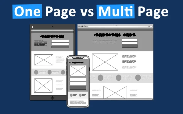 Site One Page ou Vitrine : Le comparatif complet